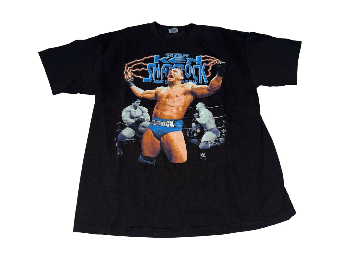Vintage 1998 Ken Shamrock T-Shirt