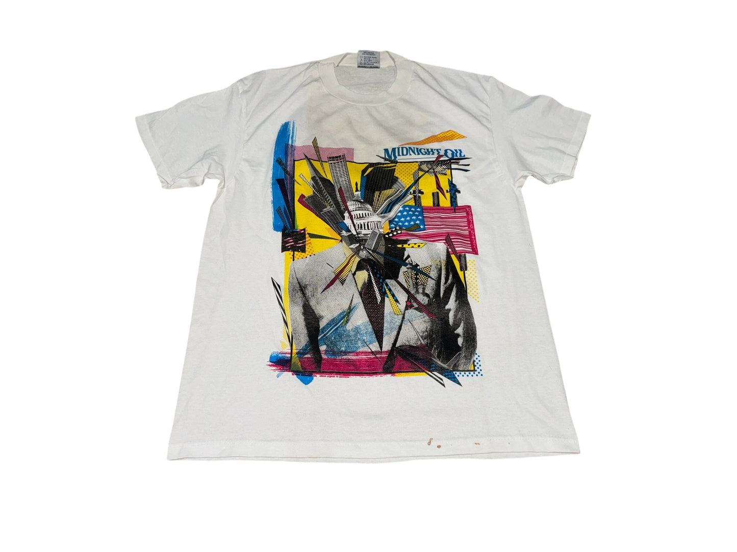 Vintage 1989 Midnight Oil T-Shirt