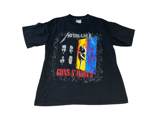 Vintage 1992 Metallica Guns N' Roses T-Shirt