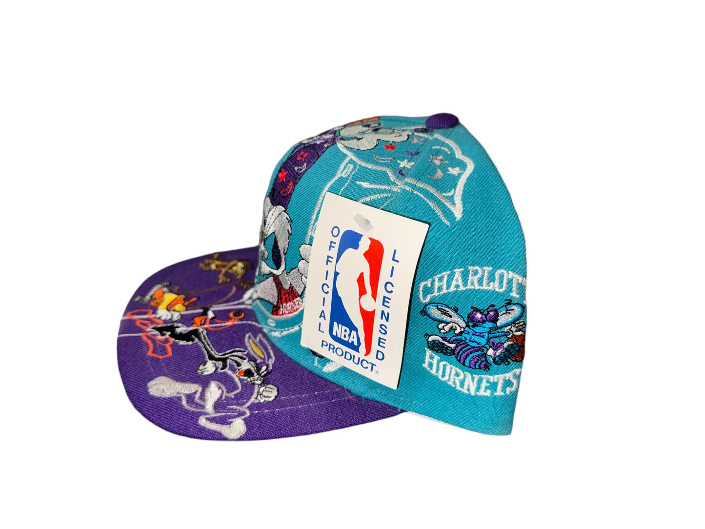 Vintage 90's Charlotte Hornets Snapback