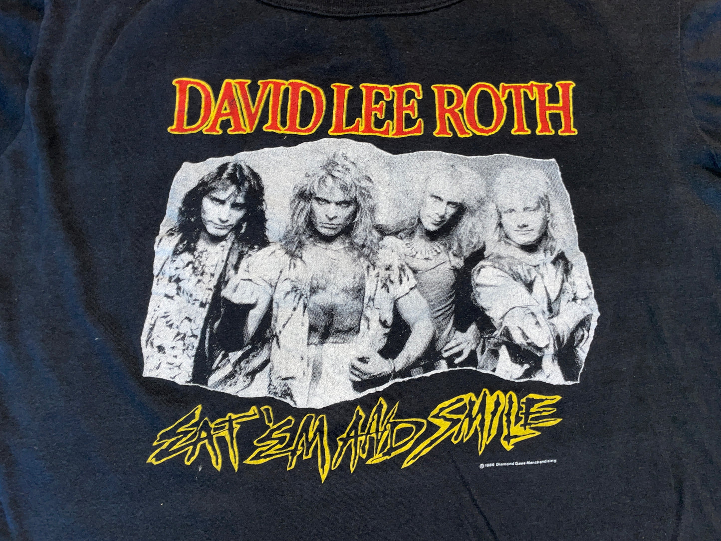 Vintage 1986 David Lee Roth Rules T-Shirt