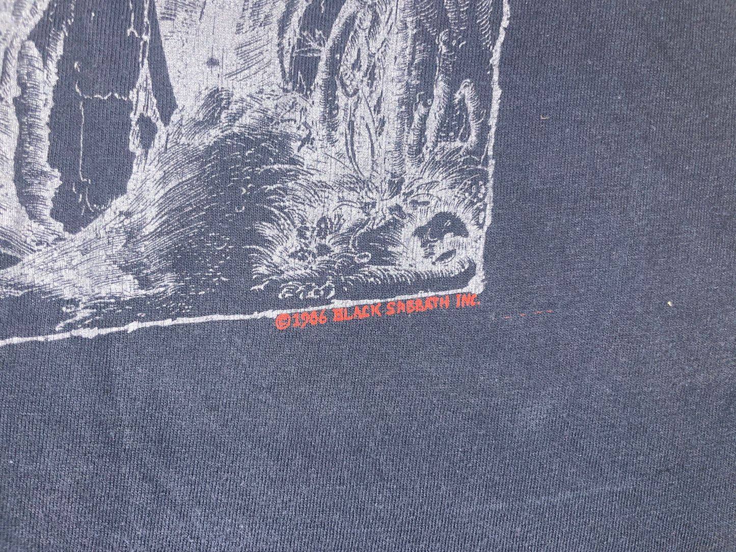 Vintage 1986 Black Sabbath T-Shirt