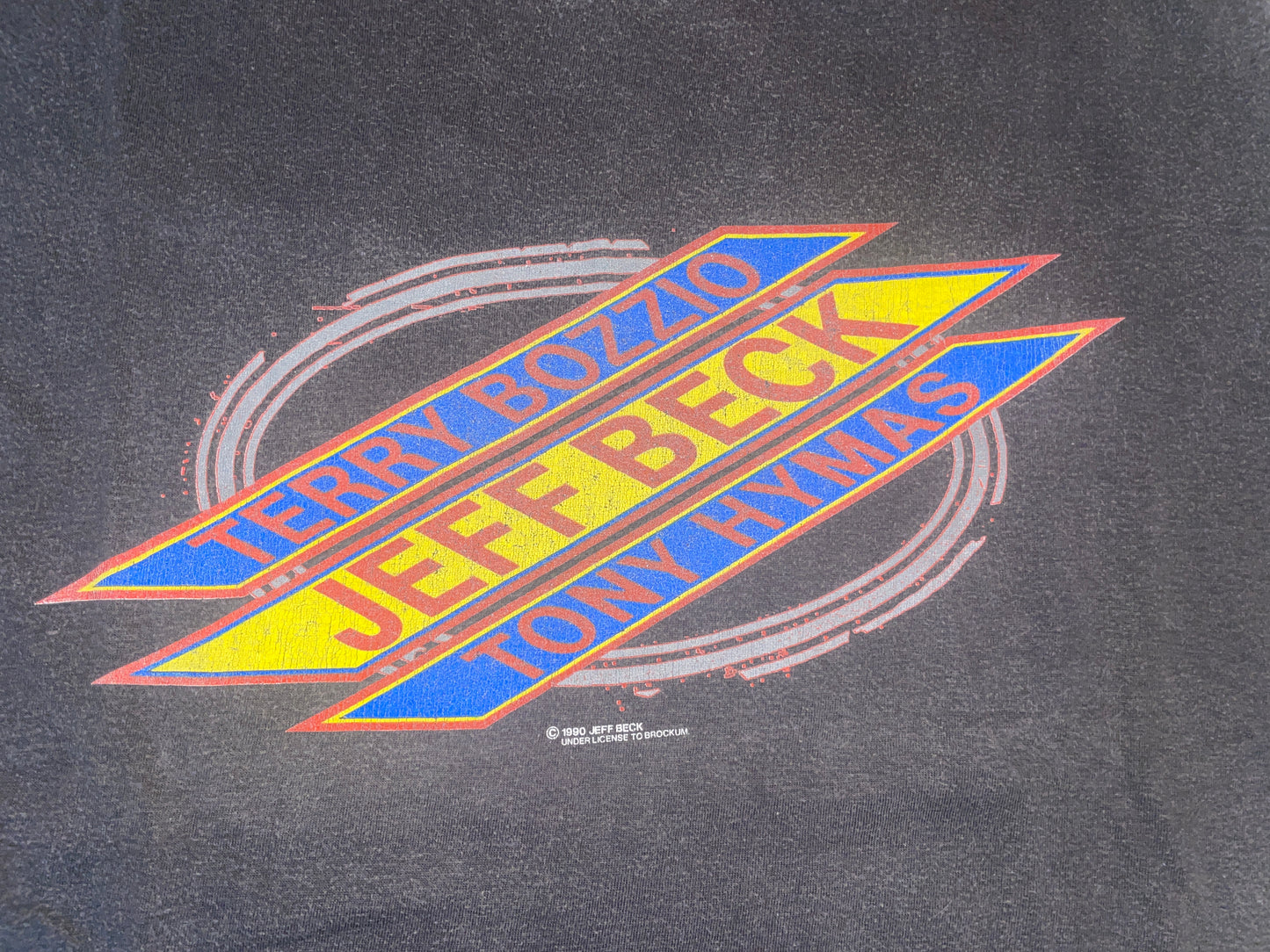 Vintage 1990 Jeff Beck European Tour T-Shirt