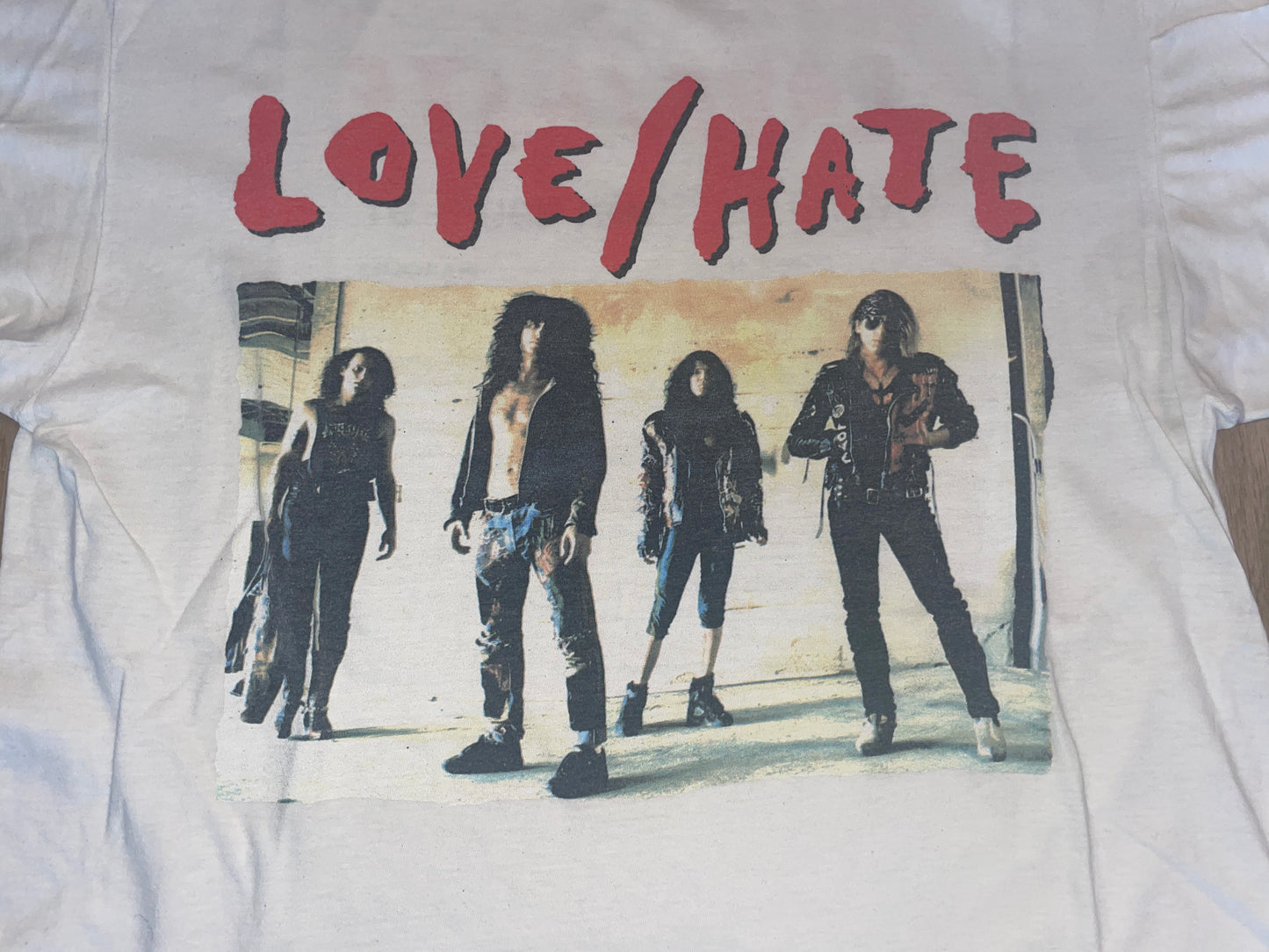 Vintage 1991 Love / Hate Winter Tour T-Shirt