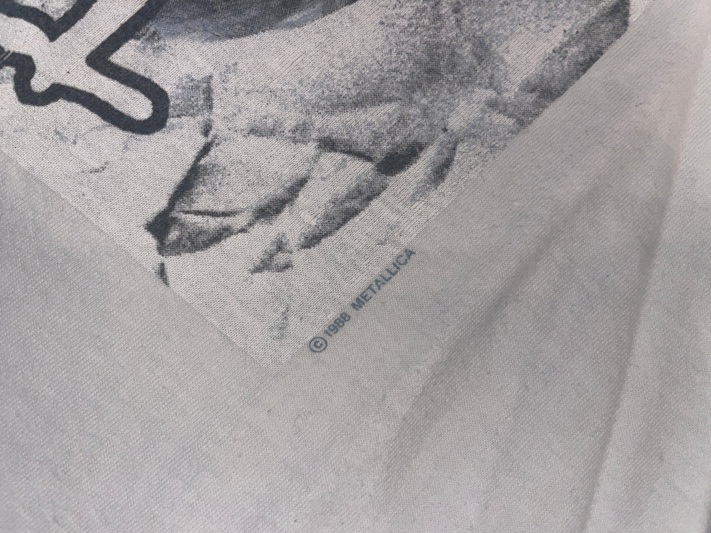 Vintage 1988 Metallica And Justice For All T-Shirt