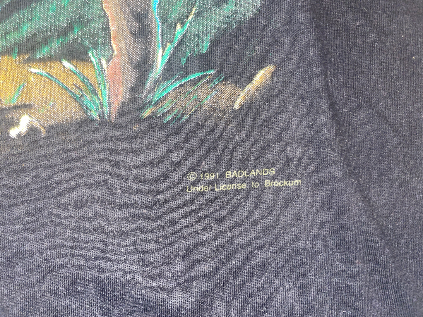 Vintage 1991 Badlands Voodoo Highway T-Shirt