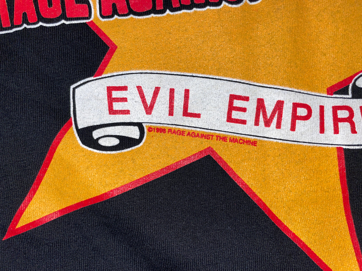 Vintage 90's Rage Against The Machine Evil Empire T-Shirt