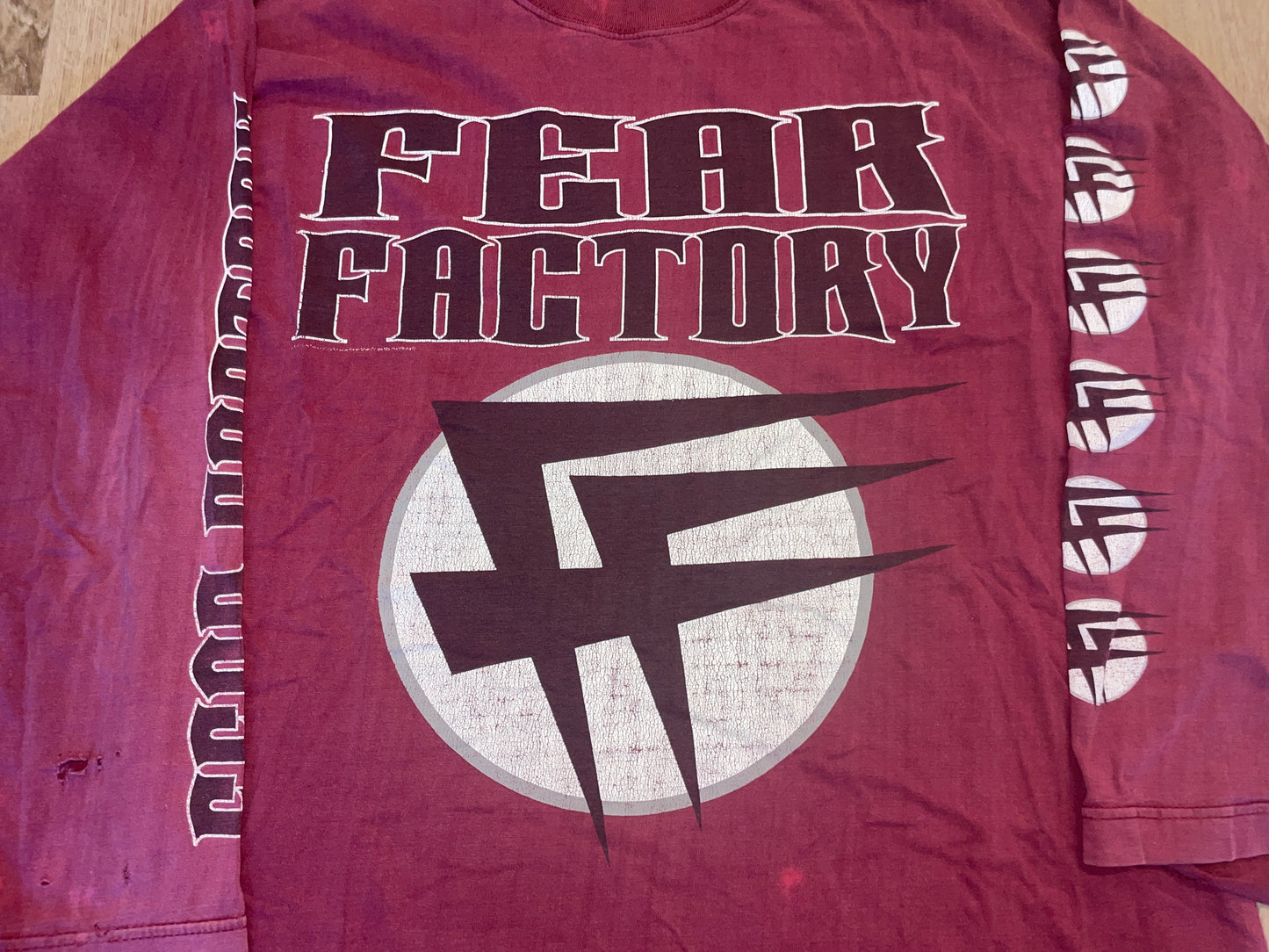 Vintage 90's Fear Factory Long Sleeve
