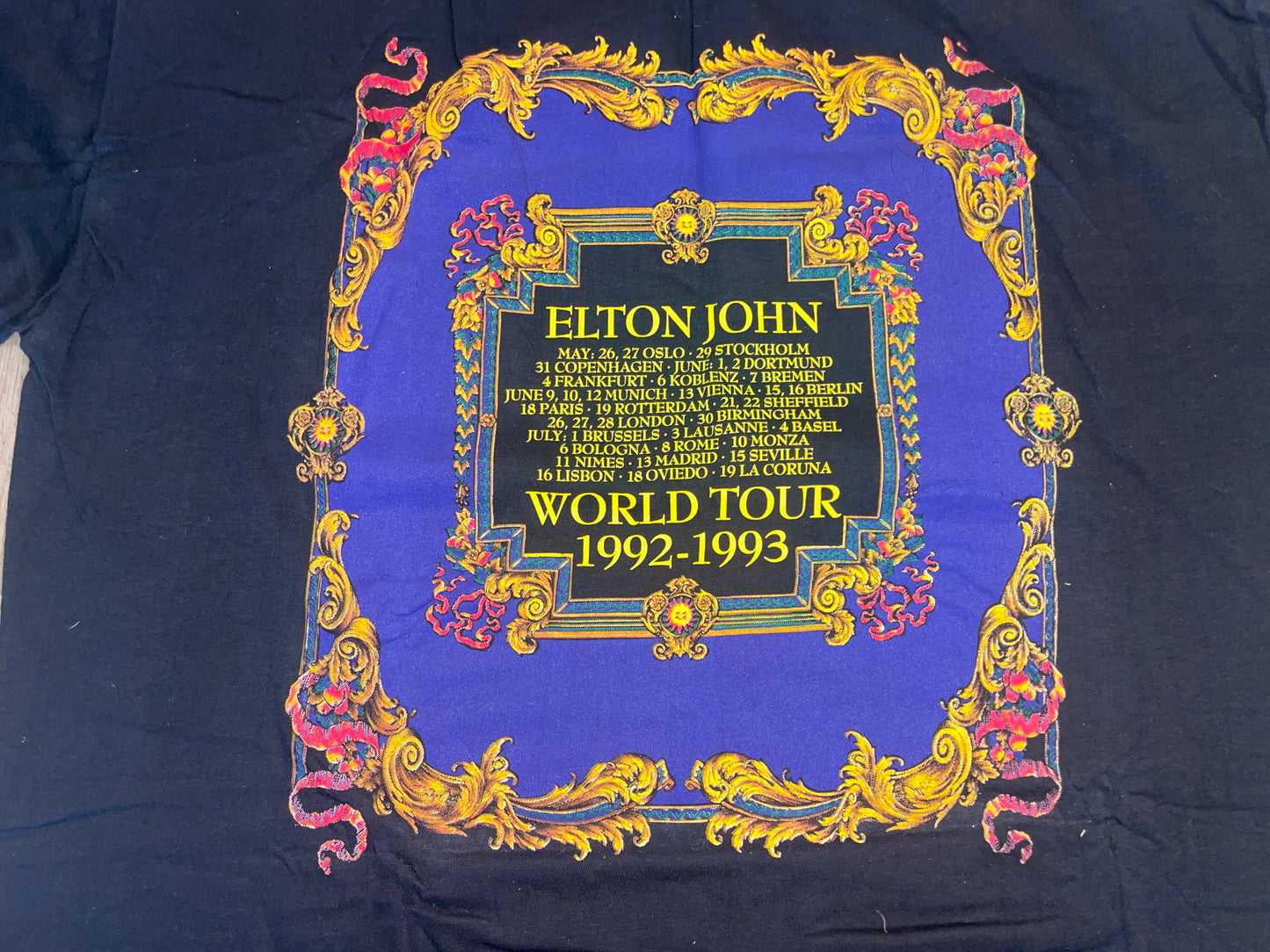Vintage 1993 Elton John T-Shirt