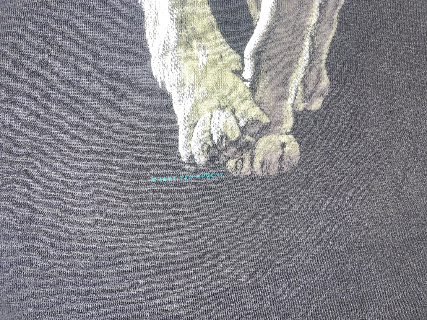 Vintage 1991 Ted Nugent T-Shirt