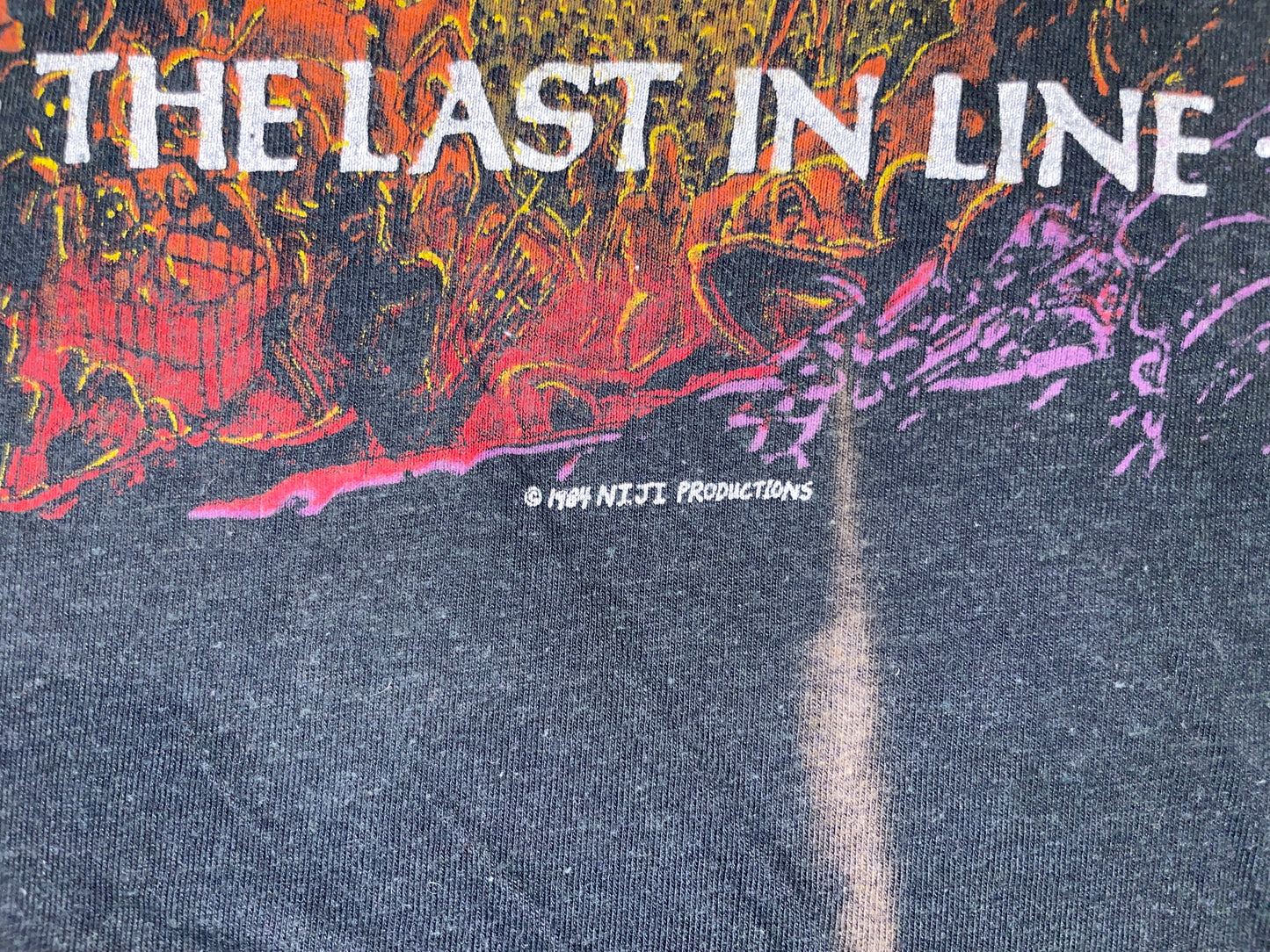 Vintage 1984 Dio The Last in Line T-Shirt
