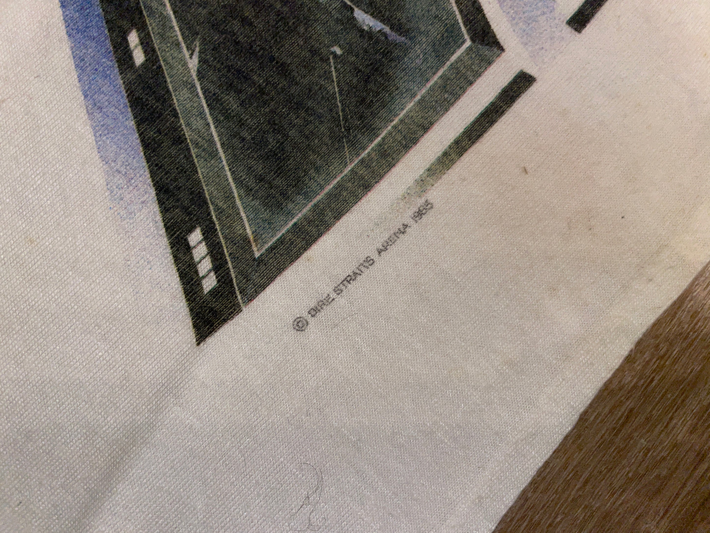 Vintage 1985 Dire Straits MTV T-Shirt
