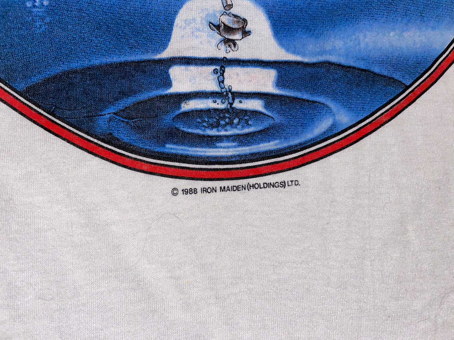 Vintage 1988 Iron Maiden Seventh Son T-Shirt