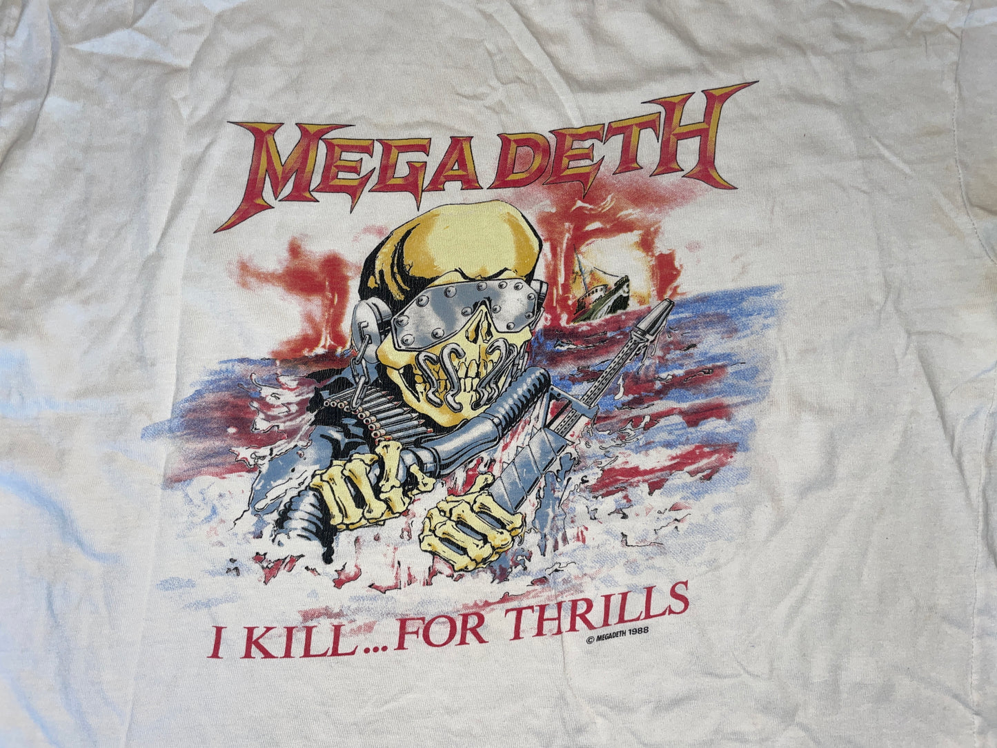 Vintage 1988 Megadeth T-Shirt