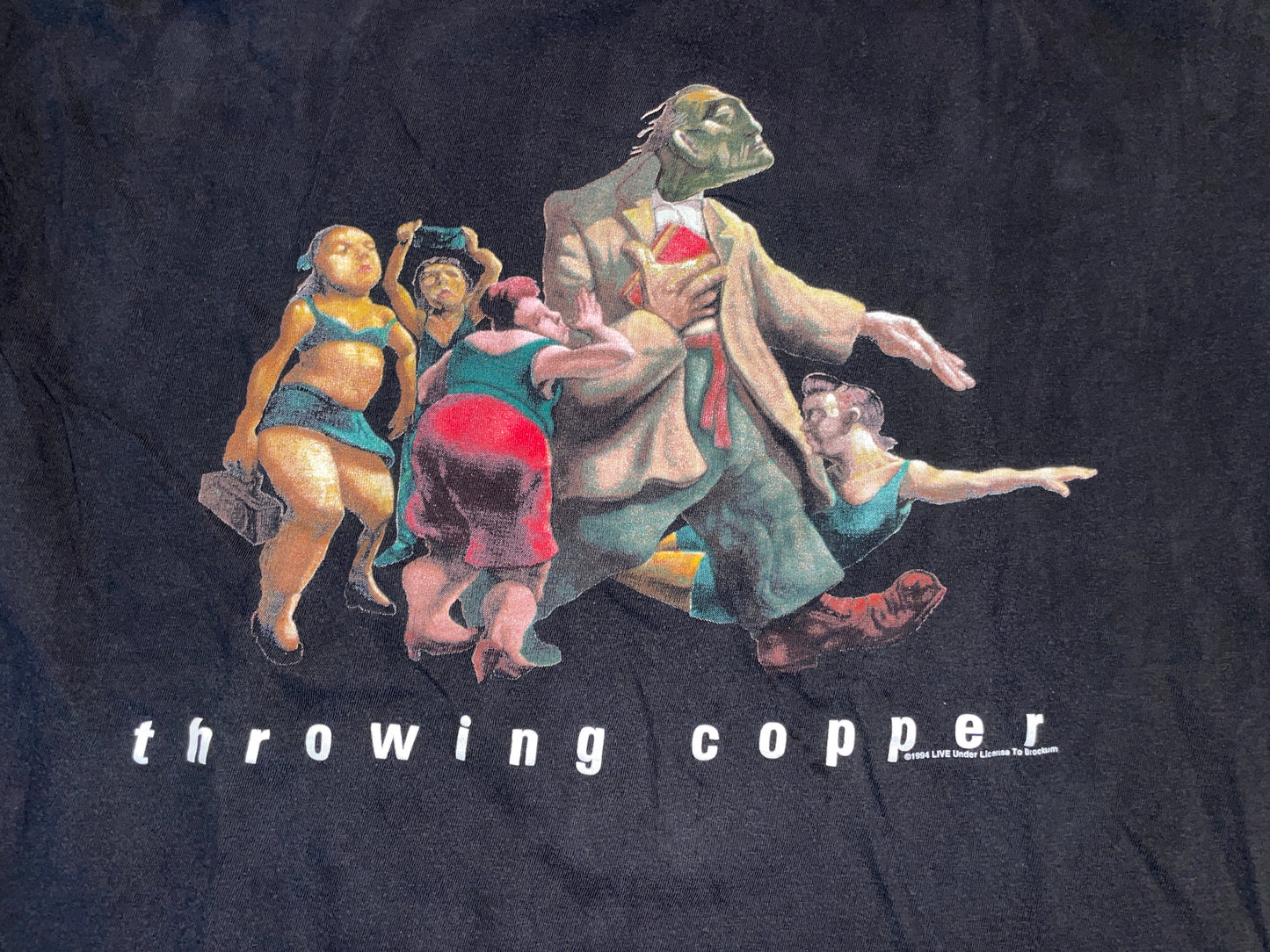 Vintage 1994 Throwing Copper T-Shirt