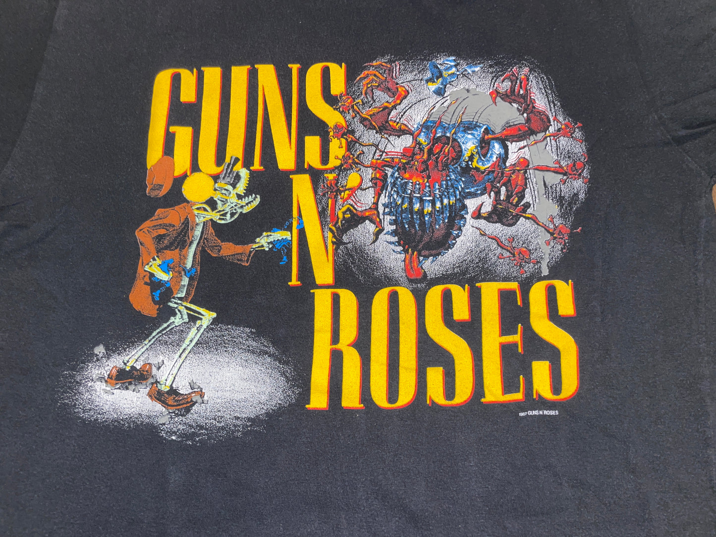 Vintage 1987 Guns N' Roses Was Here T-Shirt