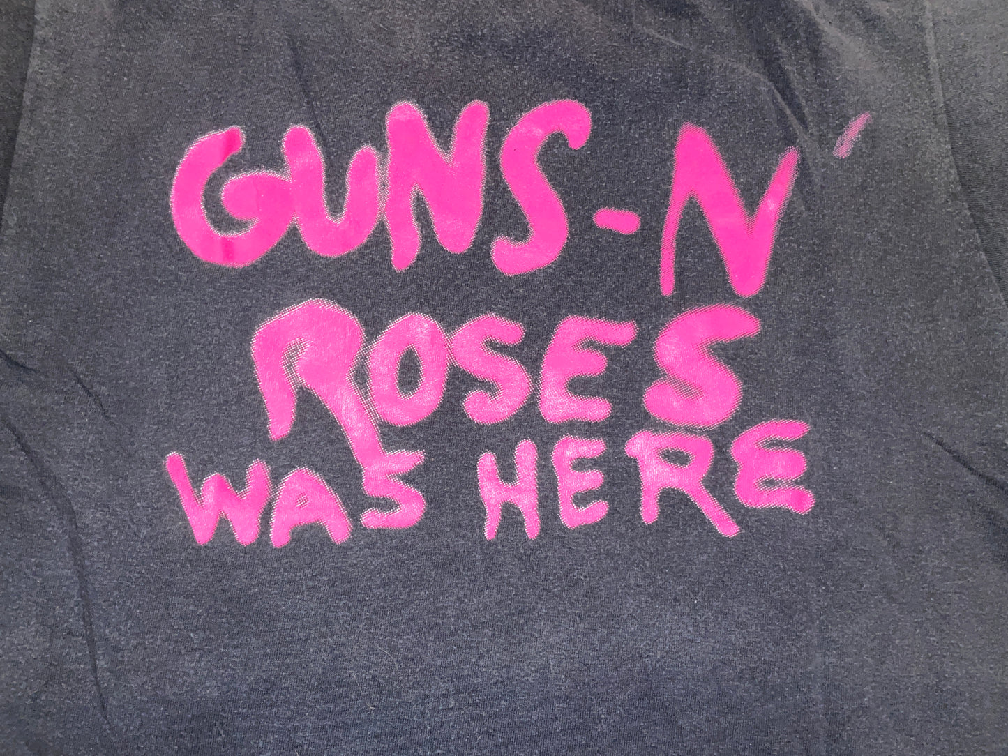 Vintage 1987 Guns N' Roses Was Here T-Shirt