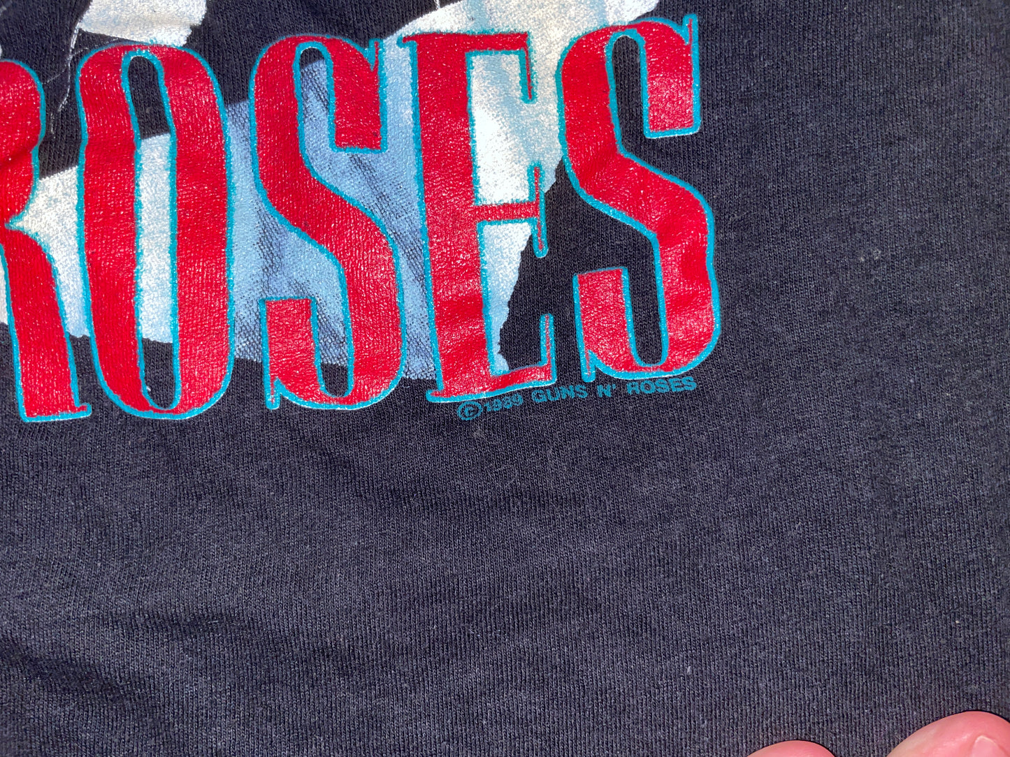 Vintage 1989 Guns N' Roses Used To Love Her T-Shirt