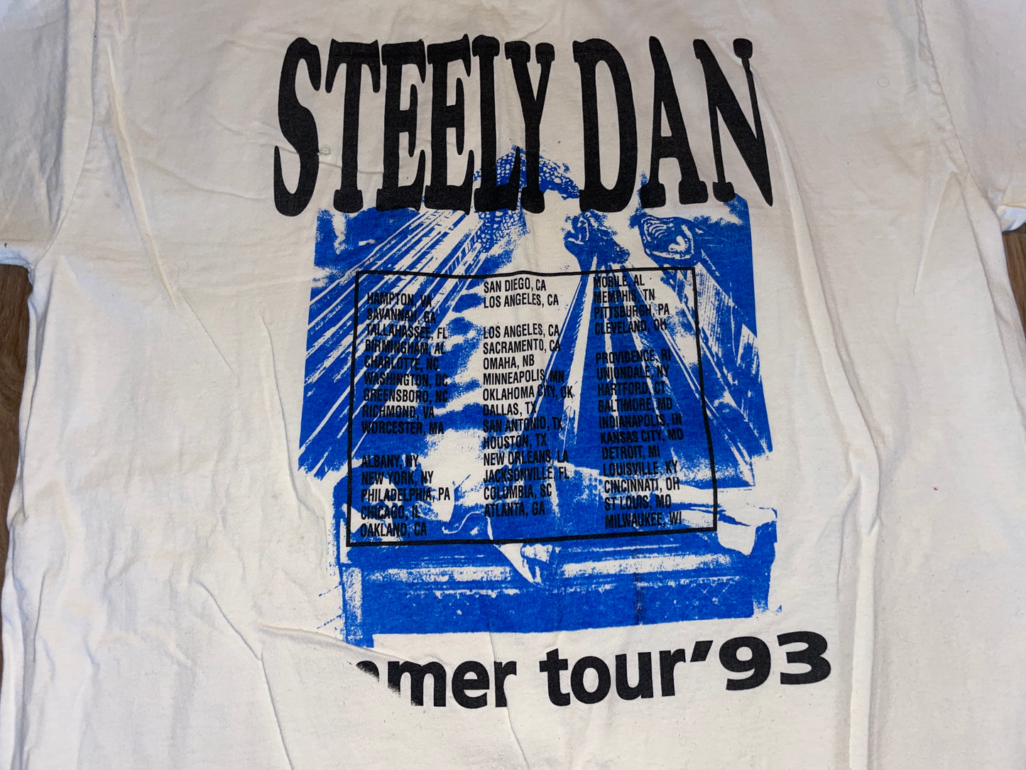 Vintage 1993 Steely Dan Shirt