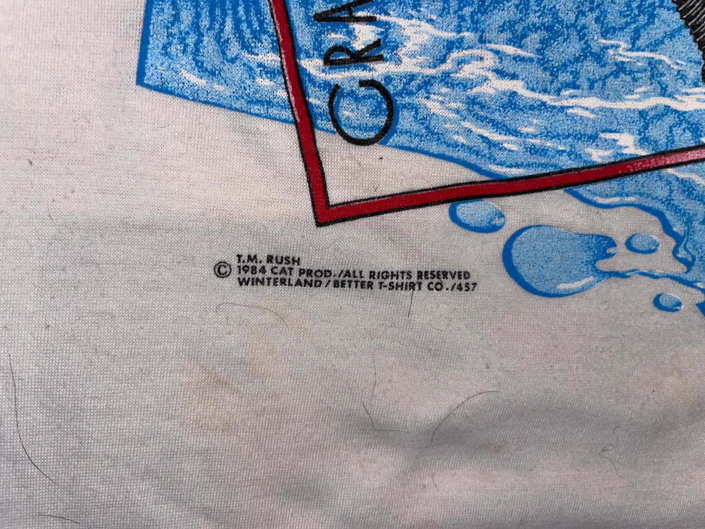 Vintage 1984 Rush Shirt