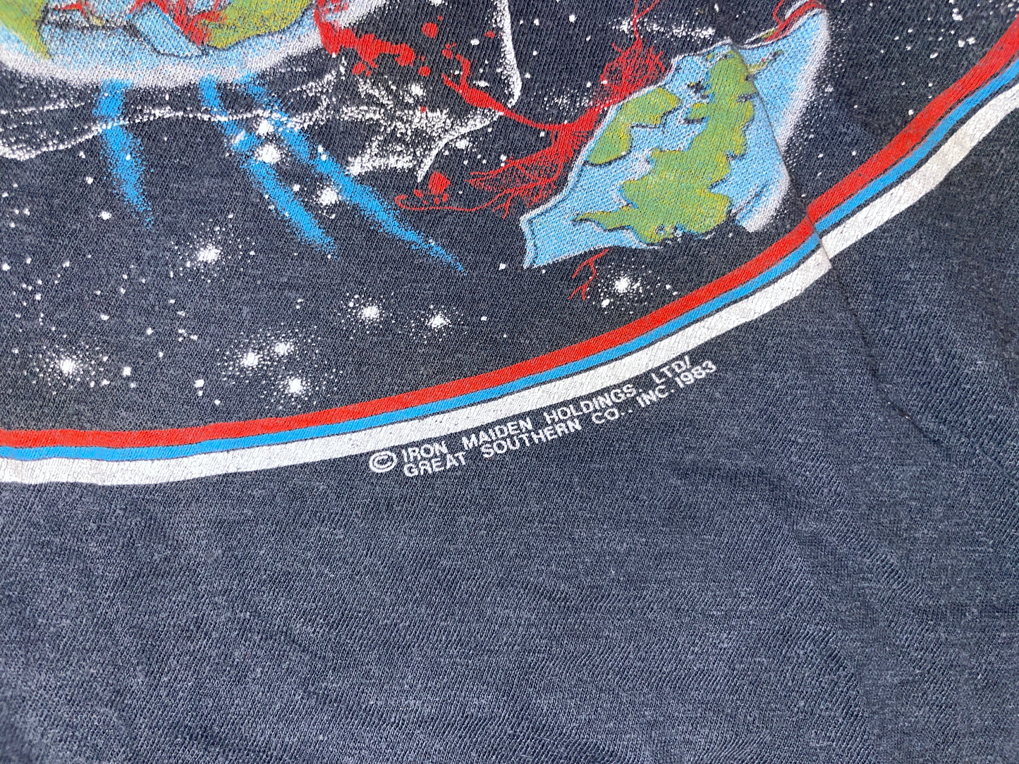 Vintage 1983 Iron Maiden Shirt
