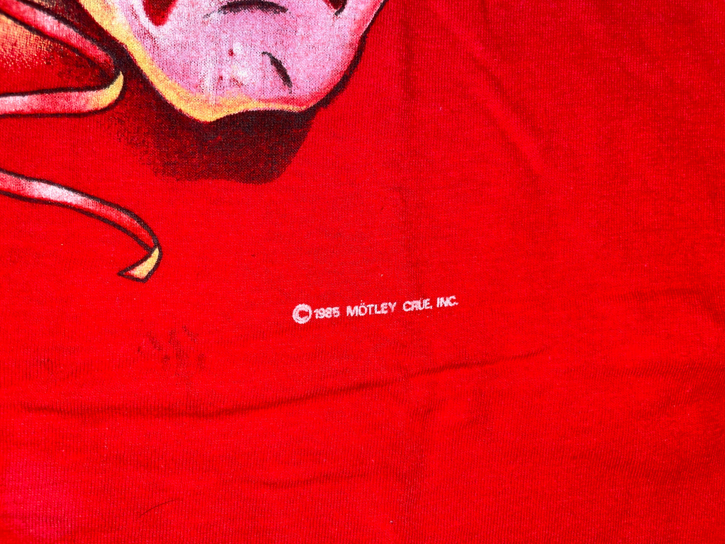 Vintage 1985 Motley Crue T-Shirt