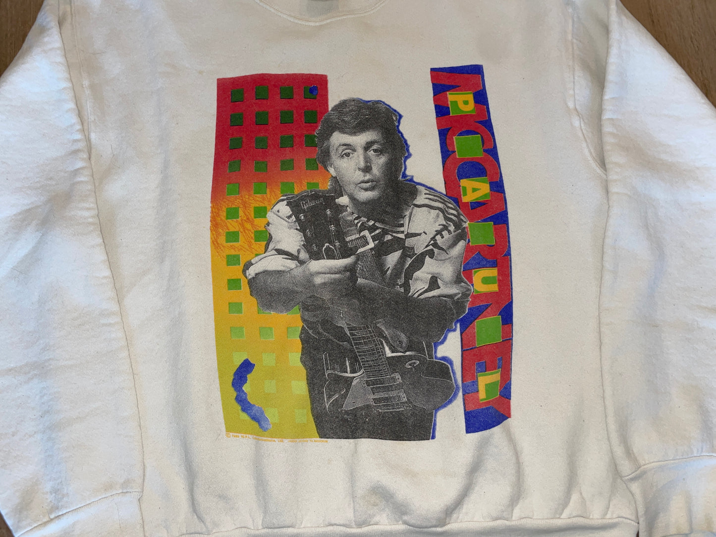 Vintage 1990 Paul McCartney Sweatshirt