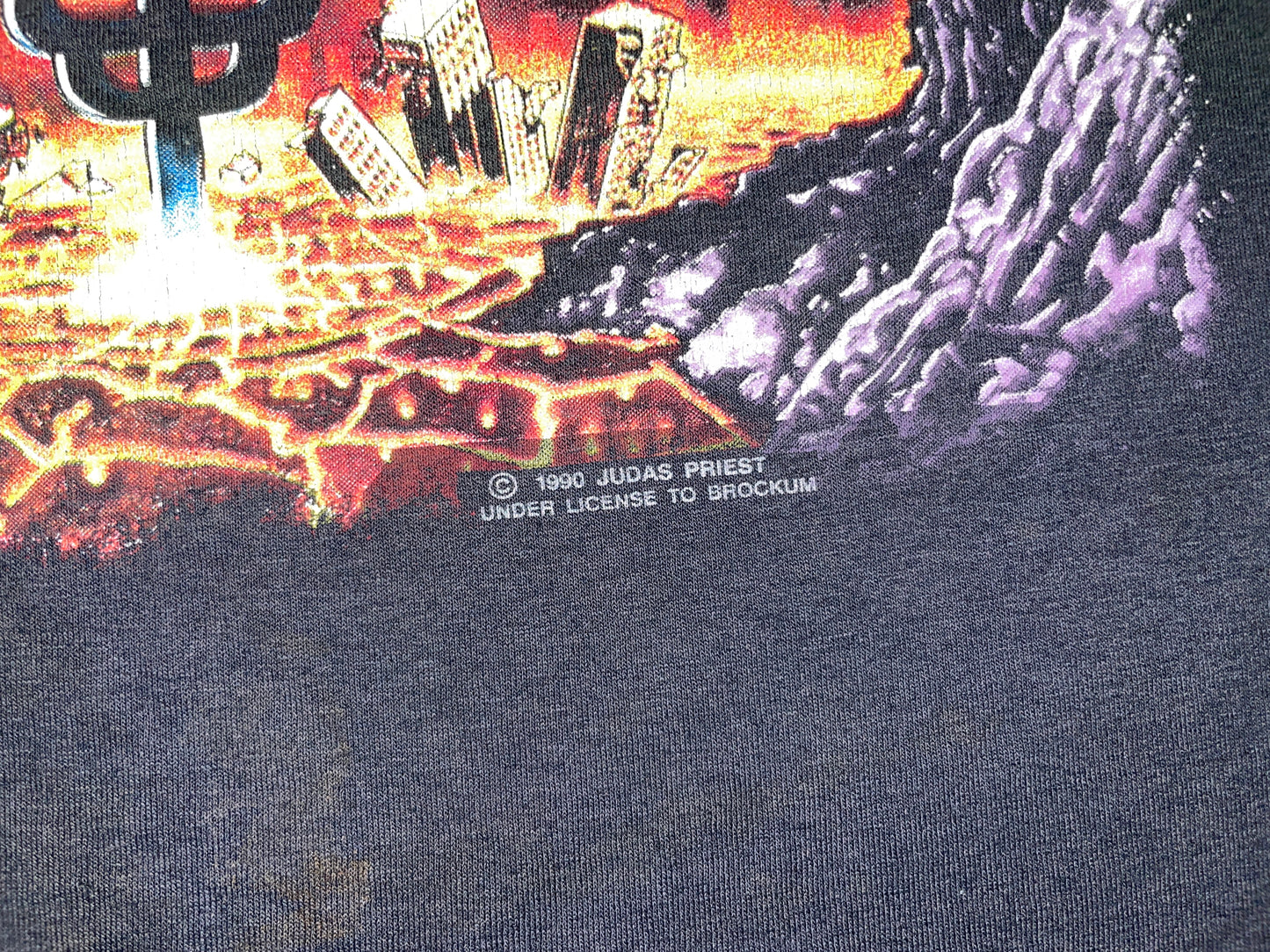 Vintage 1990 Judas Priest Painkiller Tour T-Shirt