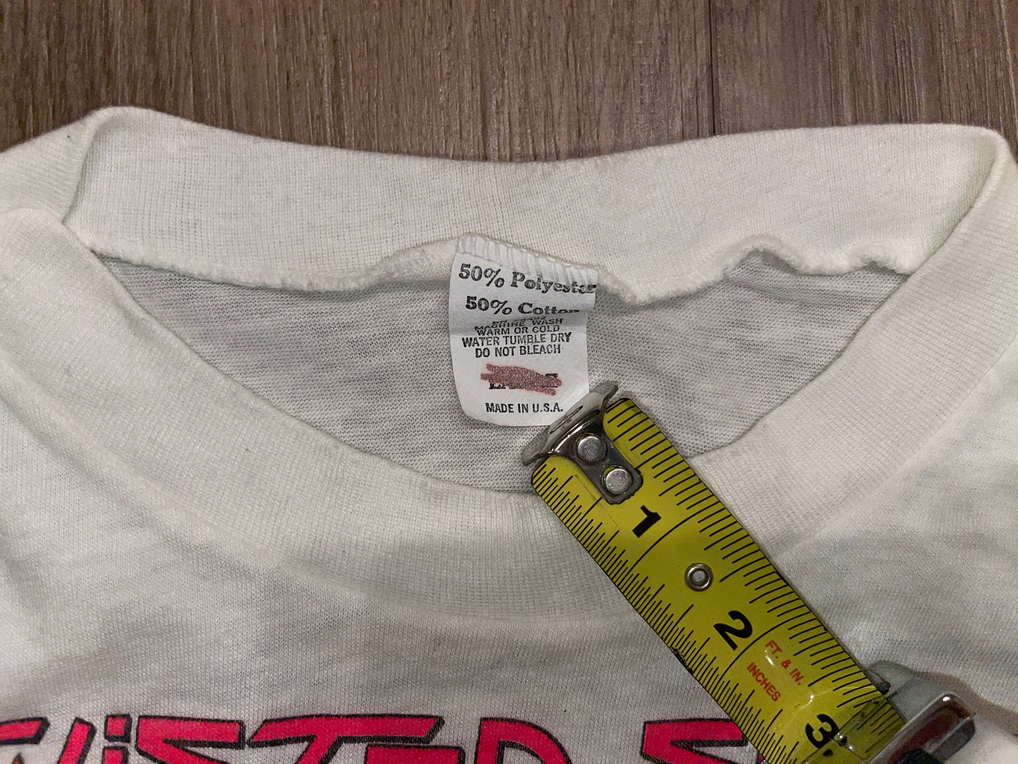 Vintage 1984 Twisted Sister Sleeveless Shirt