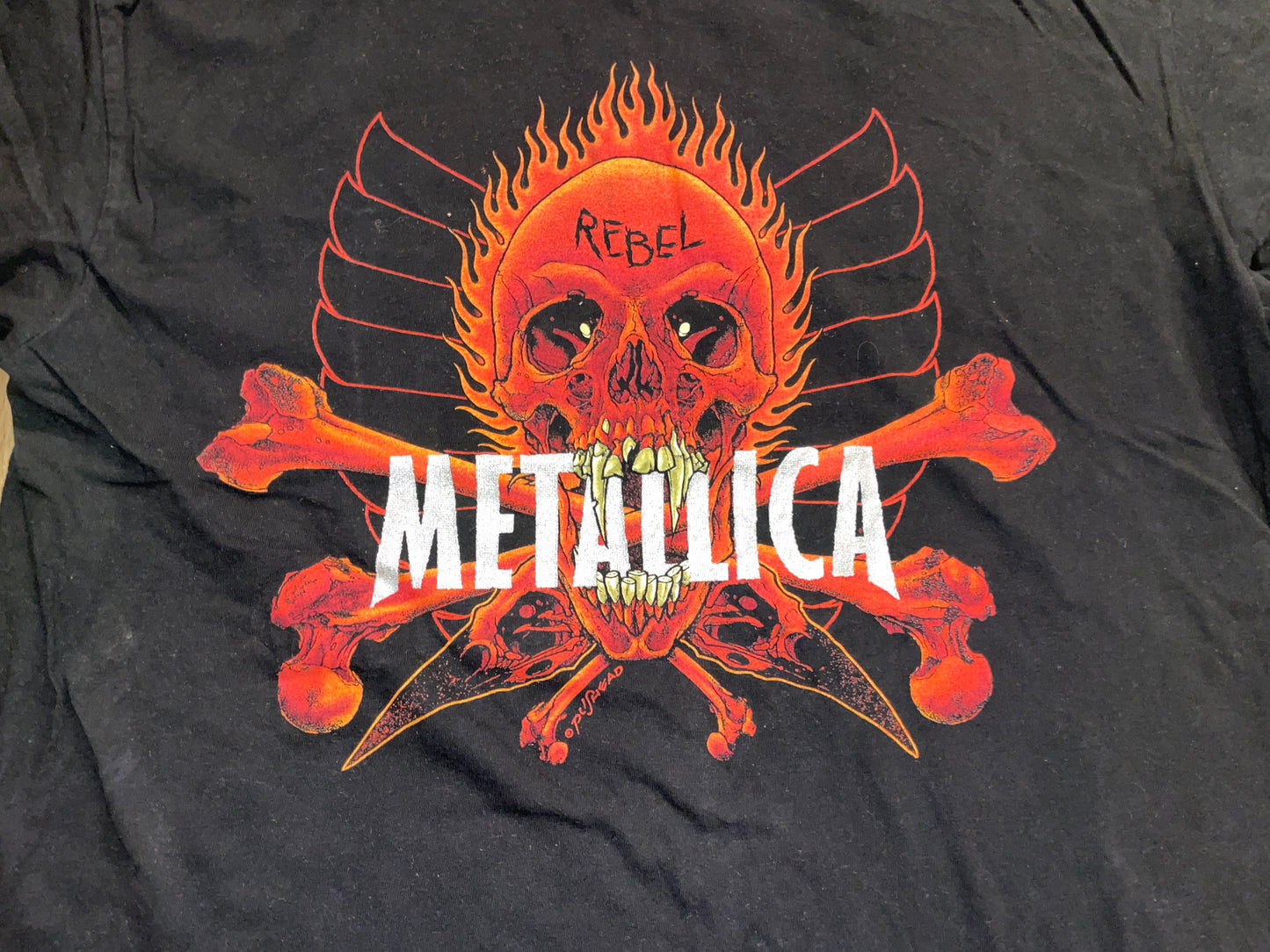 Vintage Metallica Rebel Pushead T-Shirt