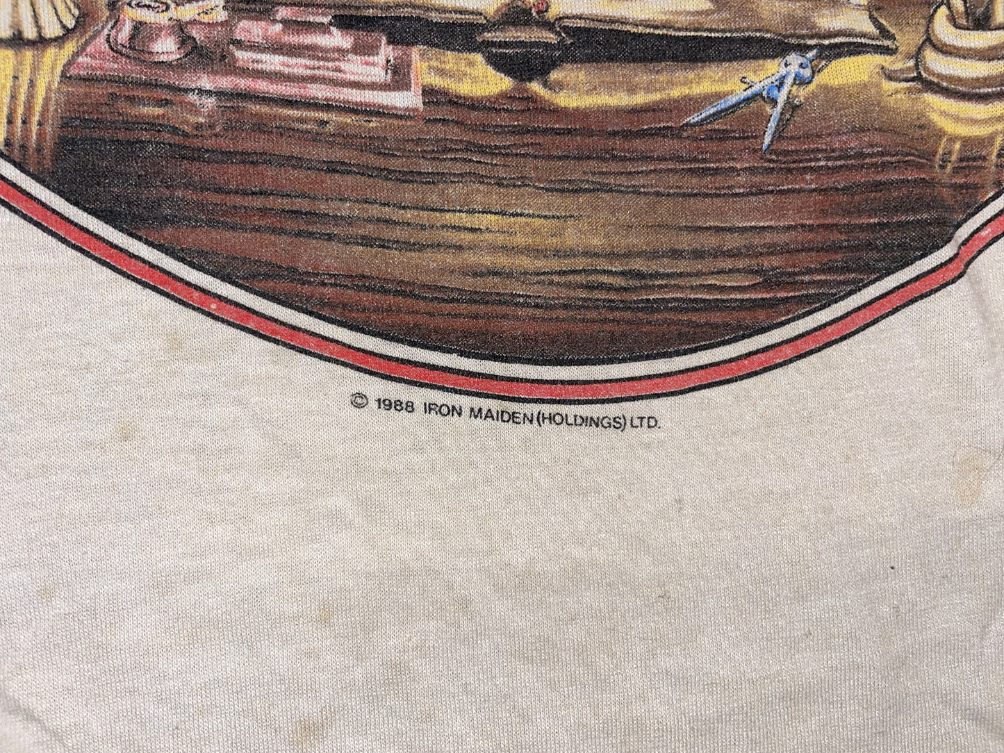 Vintage 1988 Iron Maiden Shirt