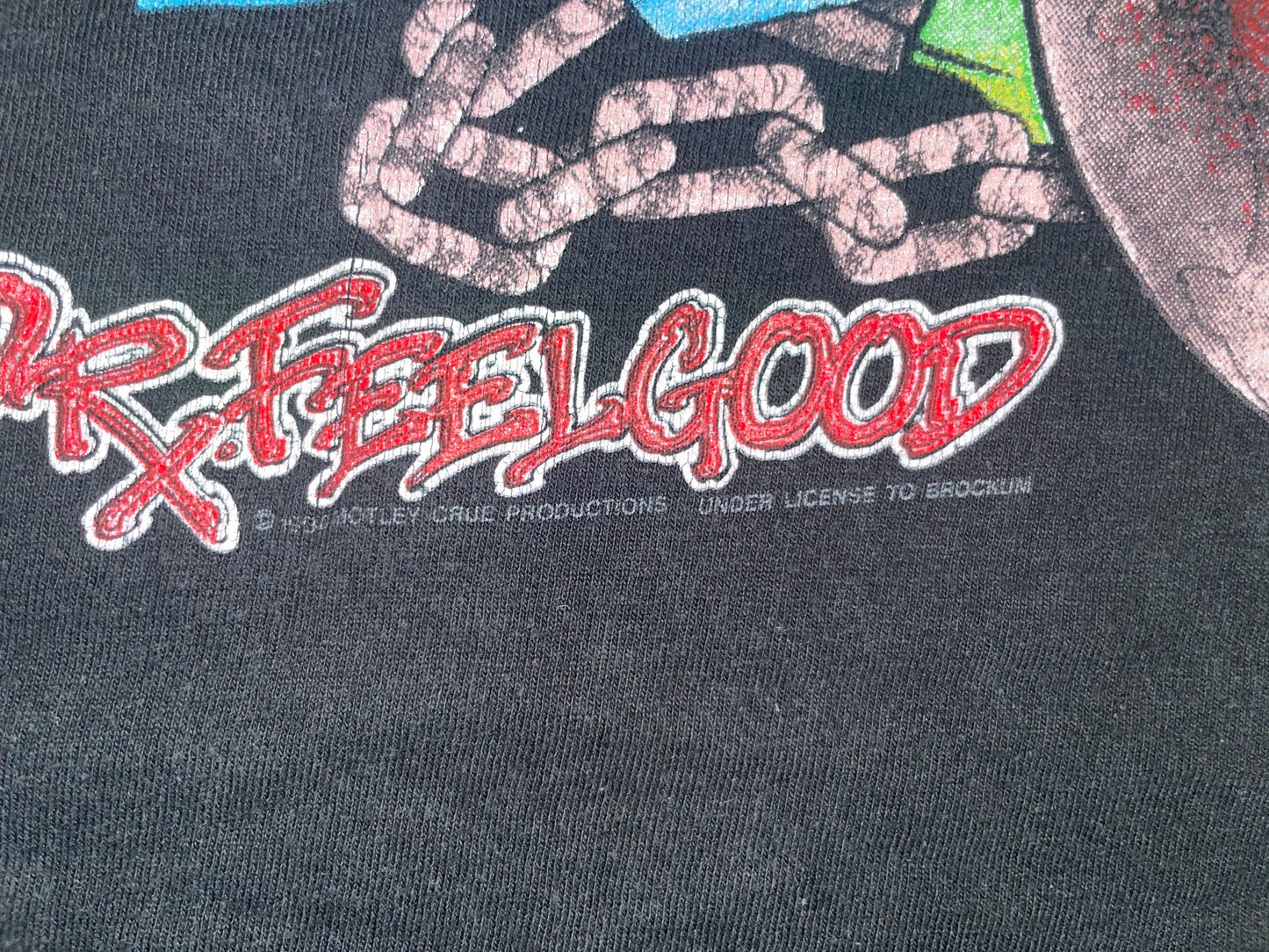 Vintage 1990 Motley Crue Dr Feel Good T-Shirt