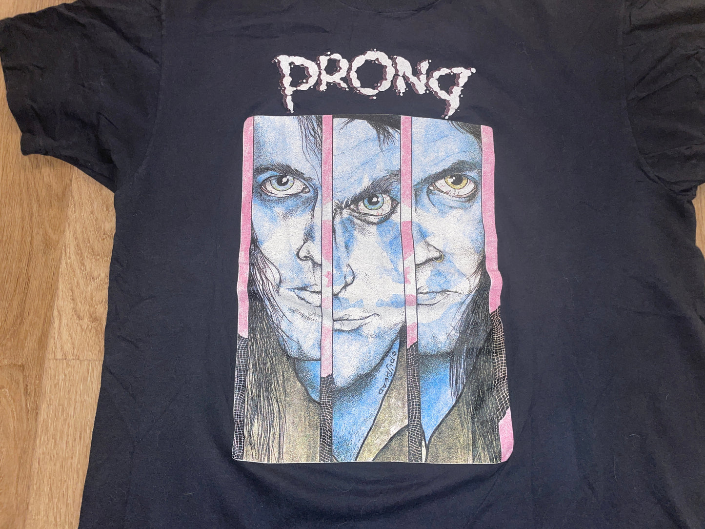 Vintage 1990 Prong Beg to Differ European Tour T-Shirt