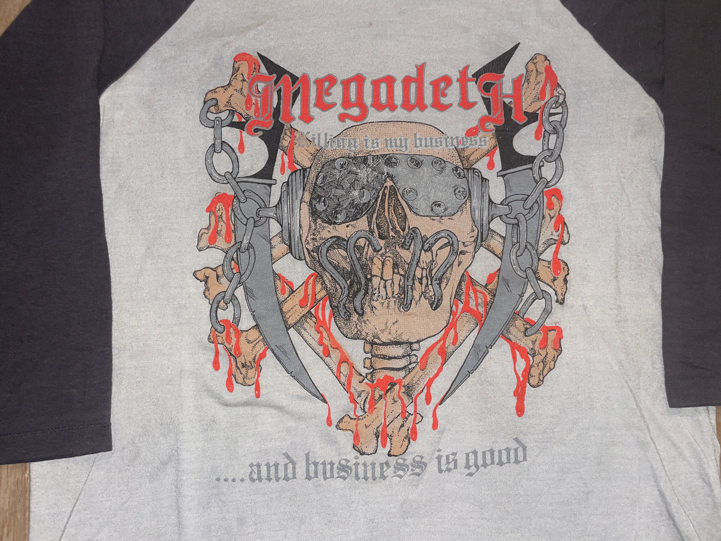 Vintage 1985 Megadeth Killing for a Living Tour Shirt