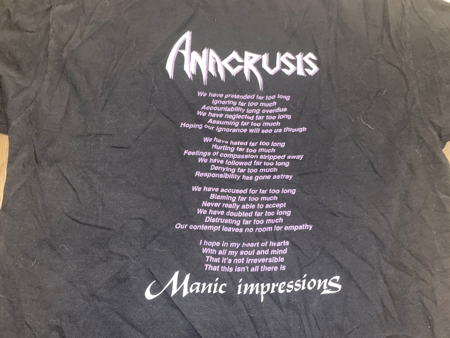 Vintage Anacrusis Manic Impressions T-Shirt