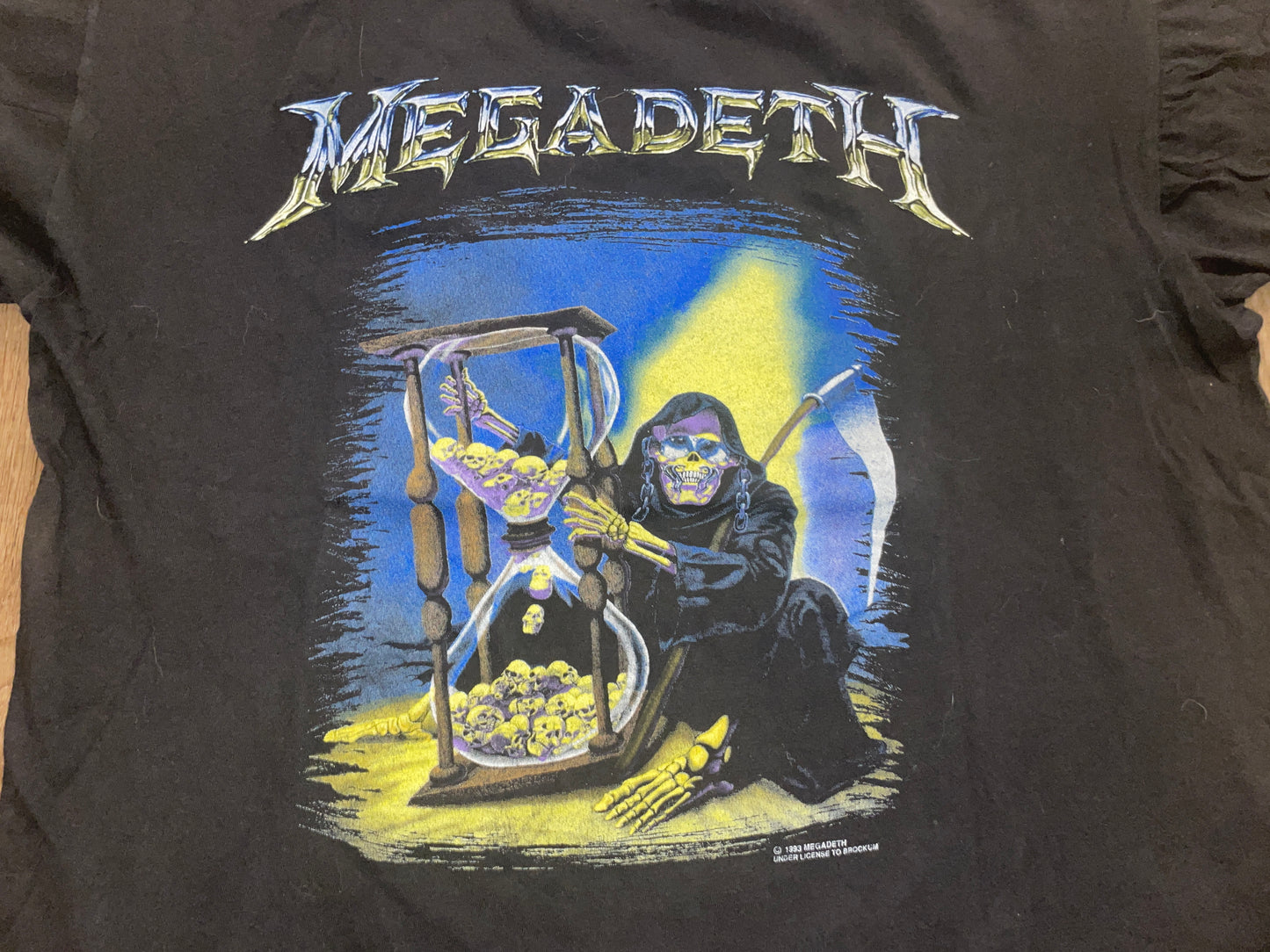 Vintage 1993 Megadeth Countdown to Extinction T-Shirt