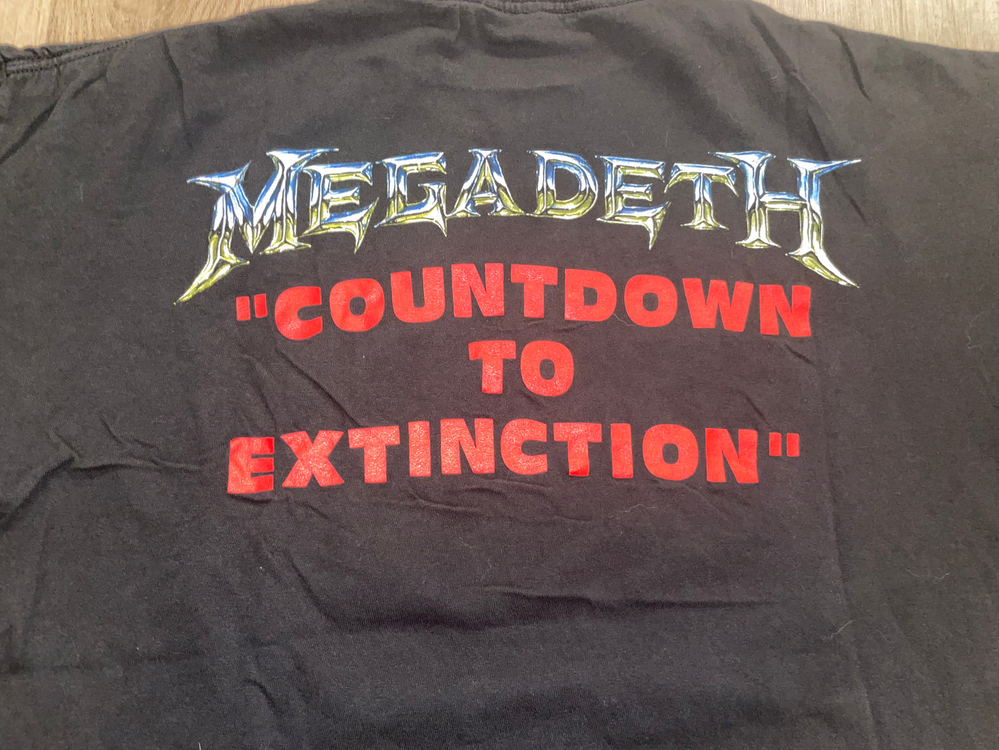 Vintage 1993 Megadeth Countdown to Extinction T-Shirt