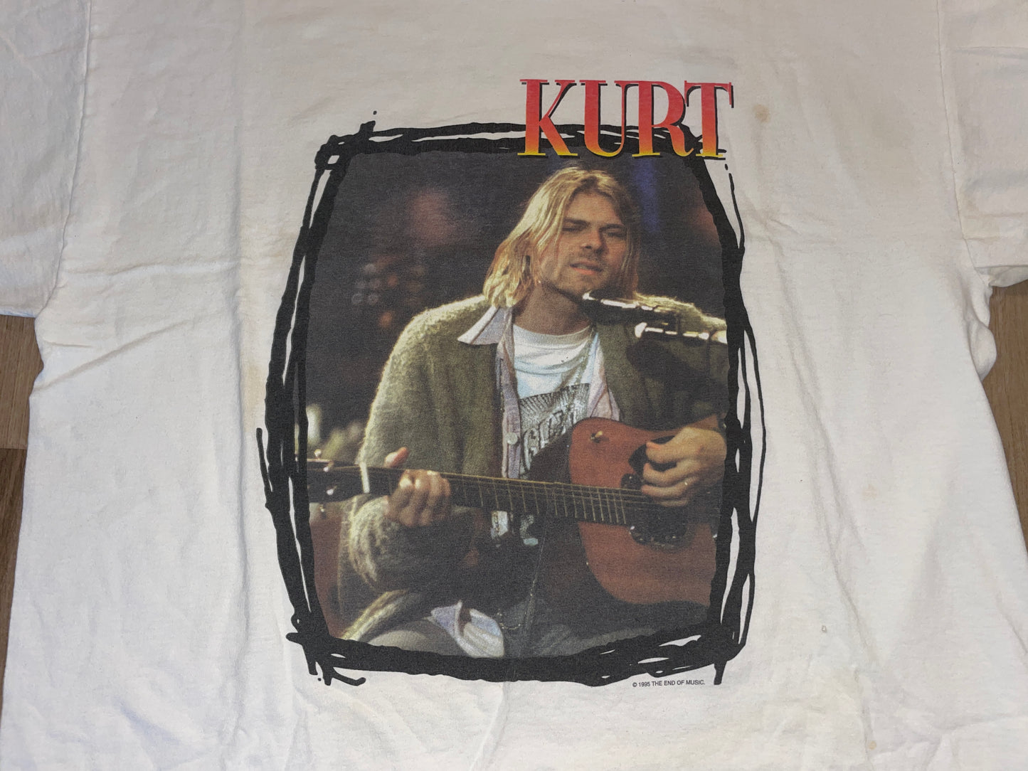 Vintage 1995 Kurt Cobain T-Shirt