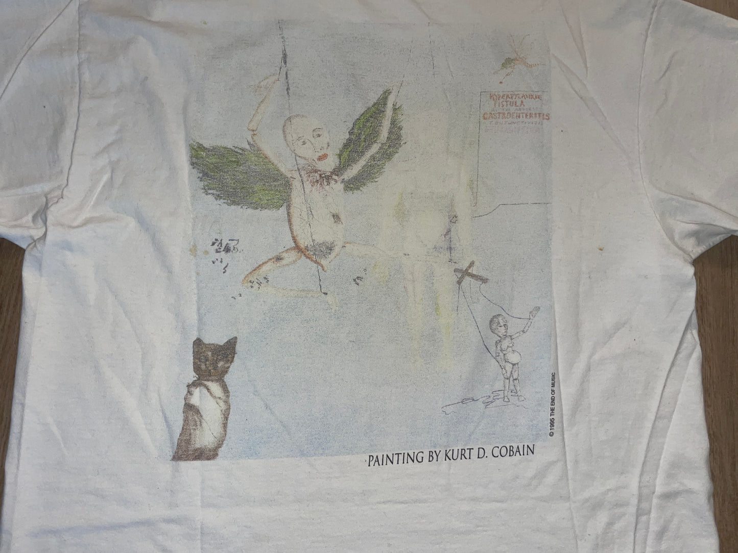 Vintage 1994 Kurt Cobain Memorial T-Shirt