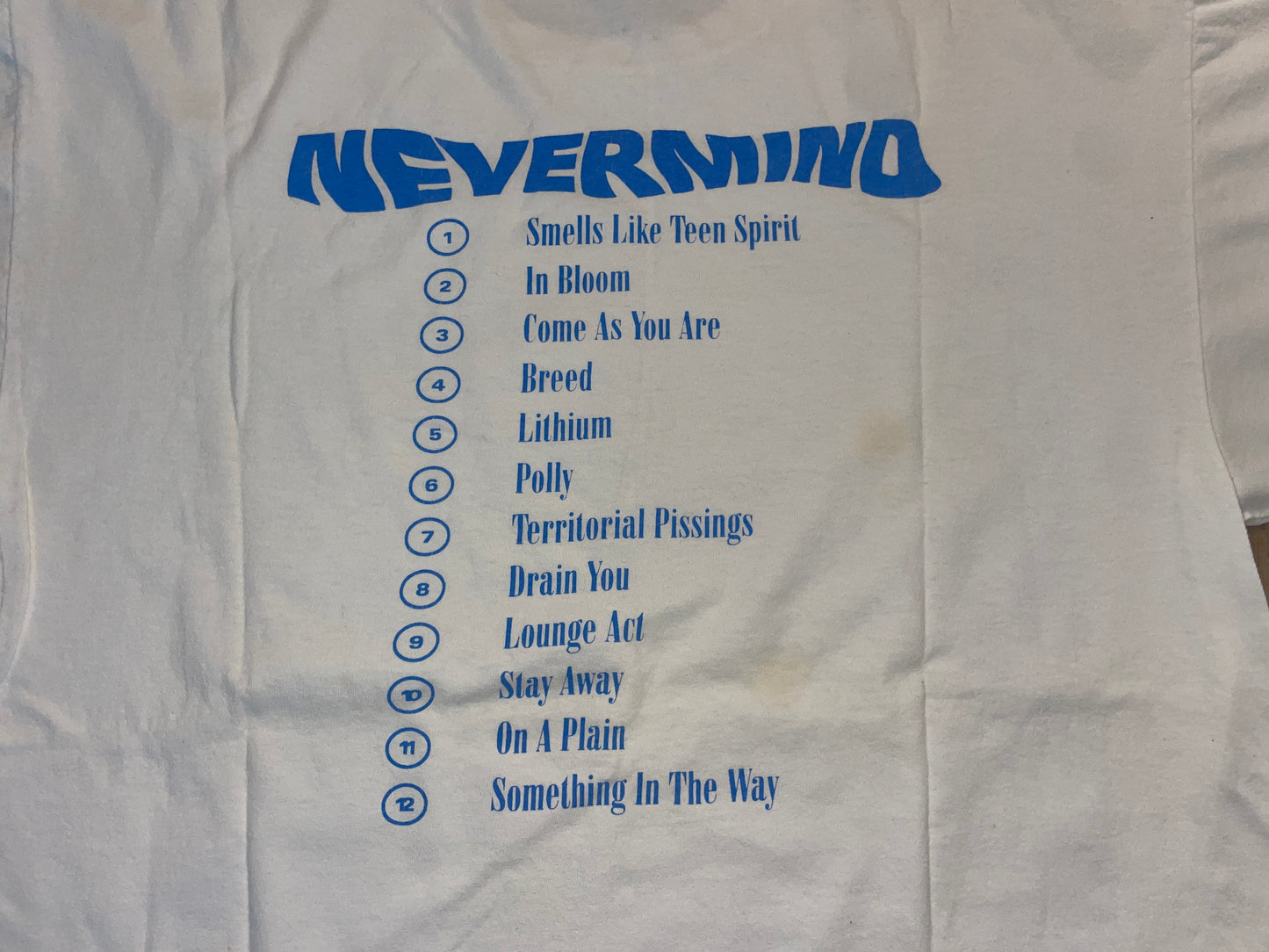 Vintage 1992 Nirvana Nevermind T-Shirt