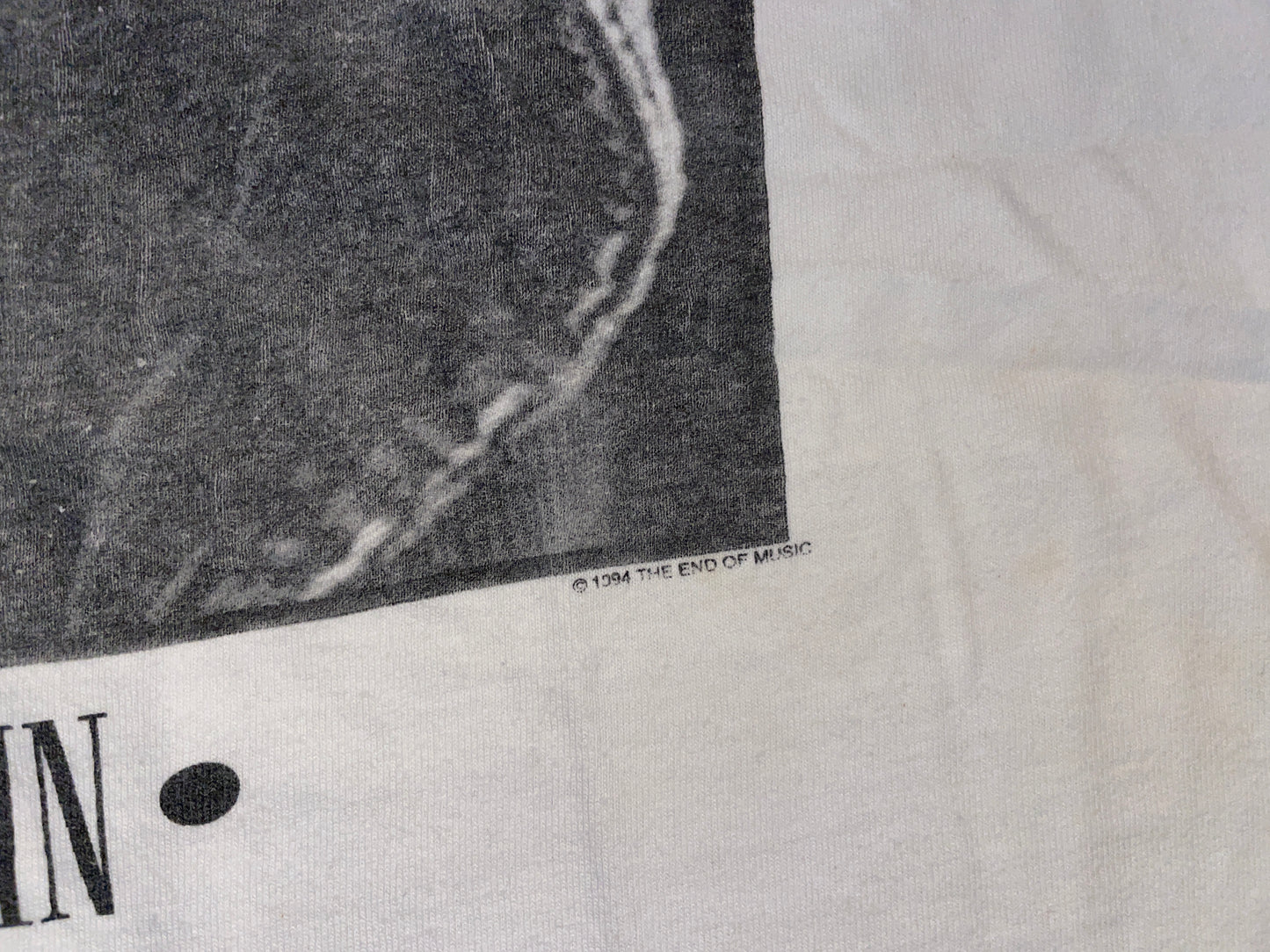 Vintage 1994 Kurt Cobain Memorial T-Shirt