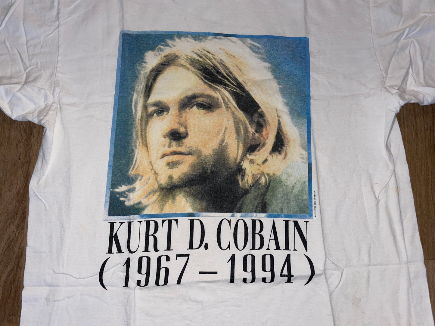 Vintage 1994 Kurt Cobain Memorial T-Shirt