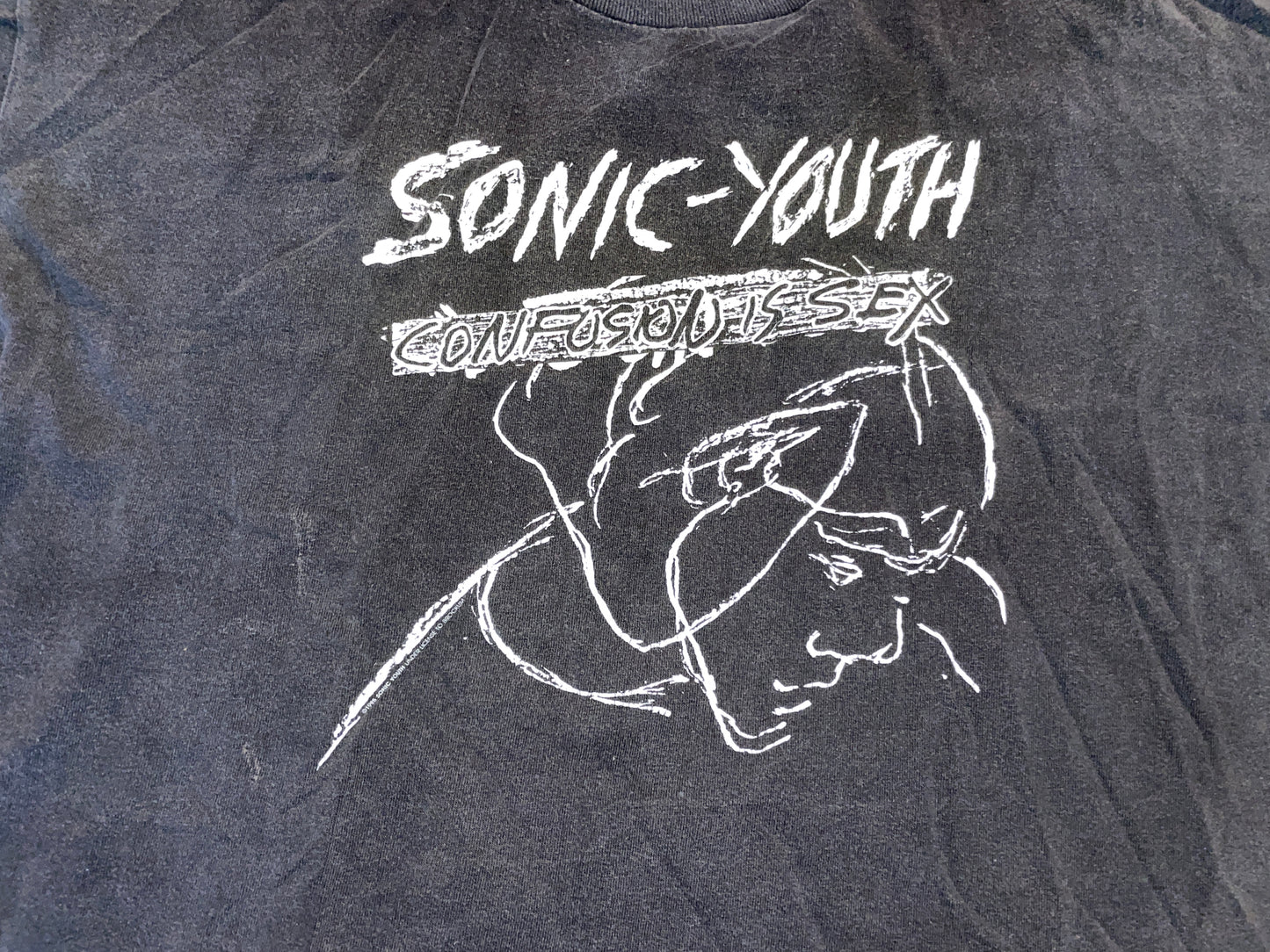Vintage 90's Sonic Youth Confusion is Sex T-Shirt