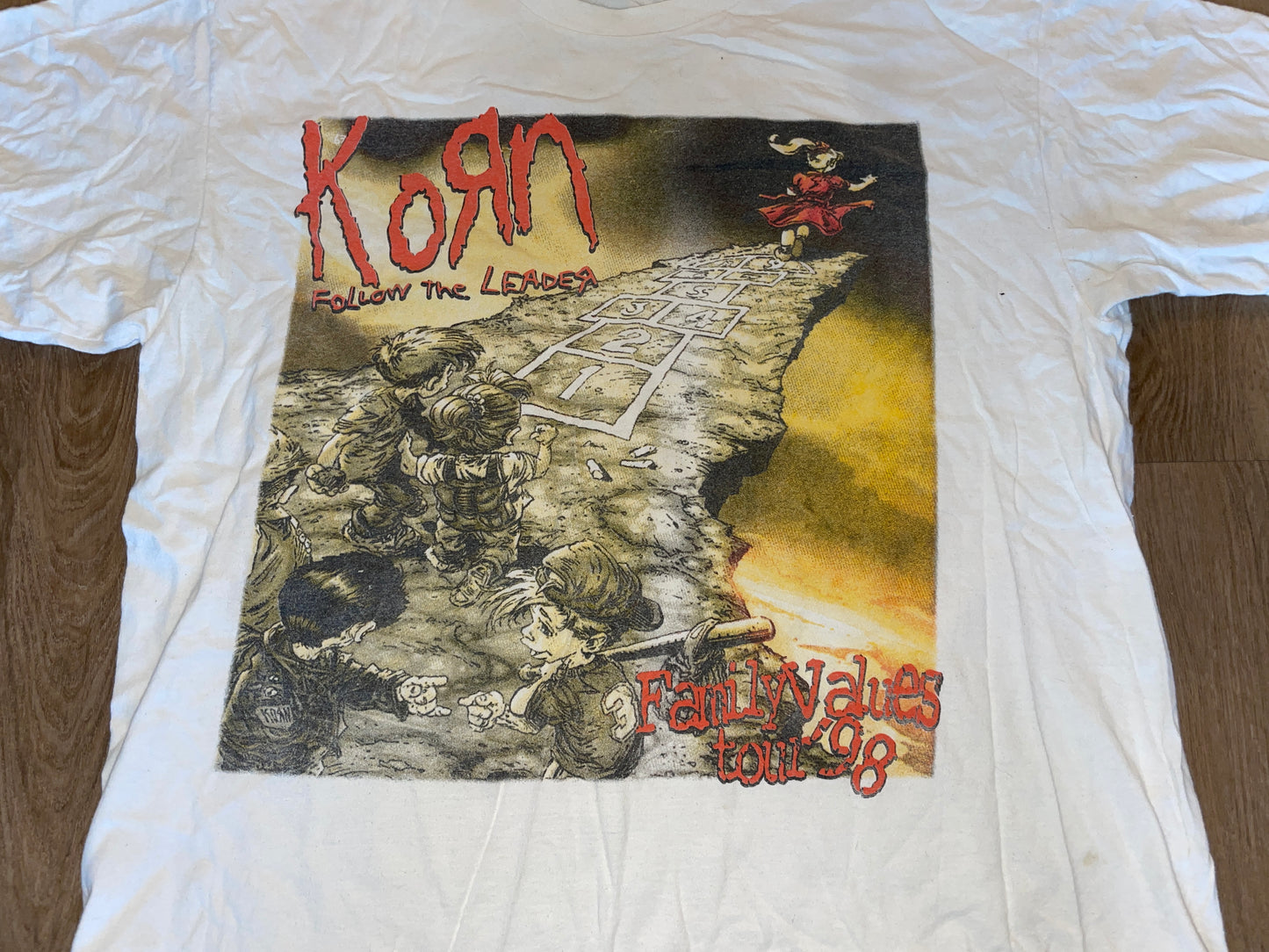 Vintage 1998 Korn Follow The Leader T-Shirt