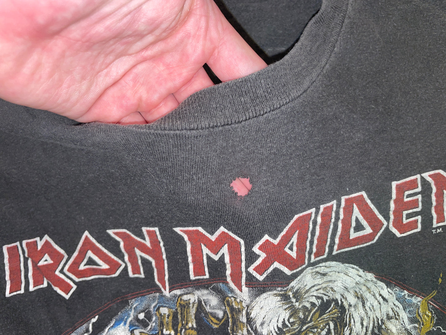 Vintage 1982 Iron Maiden Number of the Beast T-Shirt
