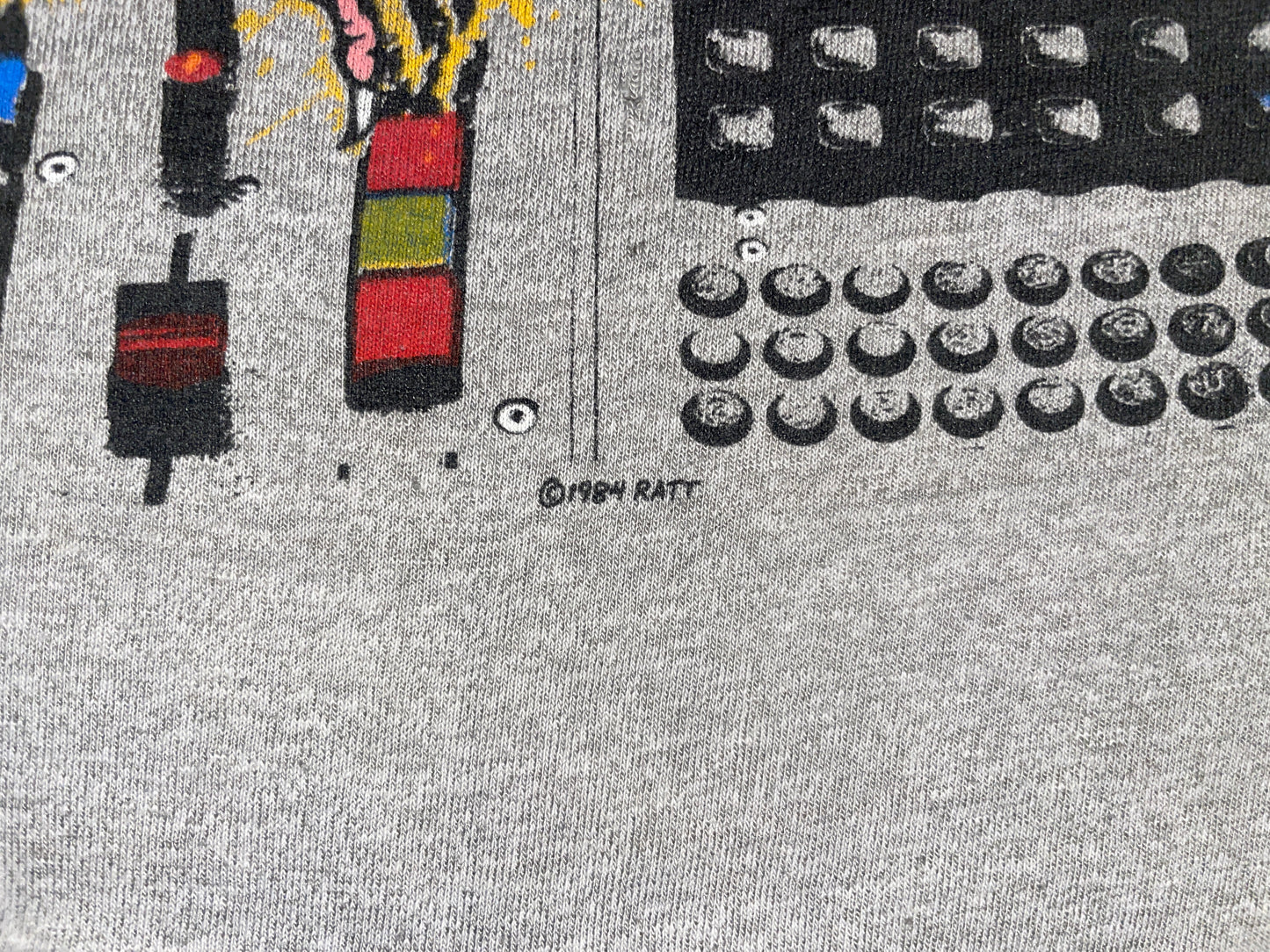 Vintage 1984 Ratt N Roll Tour T-Shirt