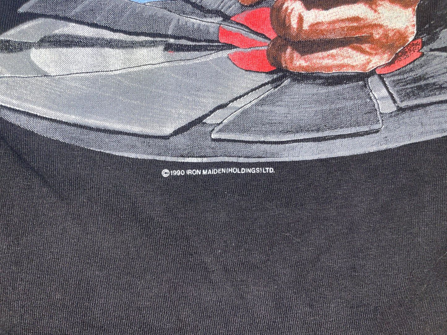 Vintage 1990 Iron Maiden Z-Week T-Shirt