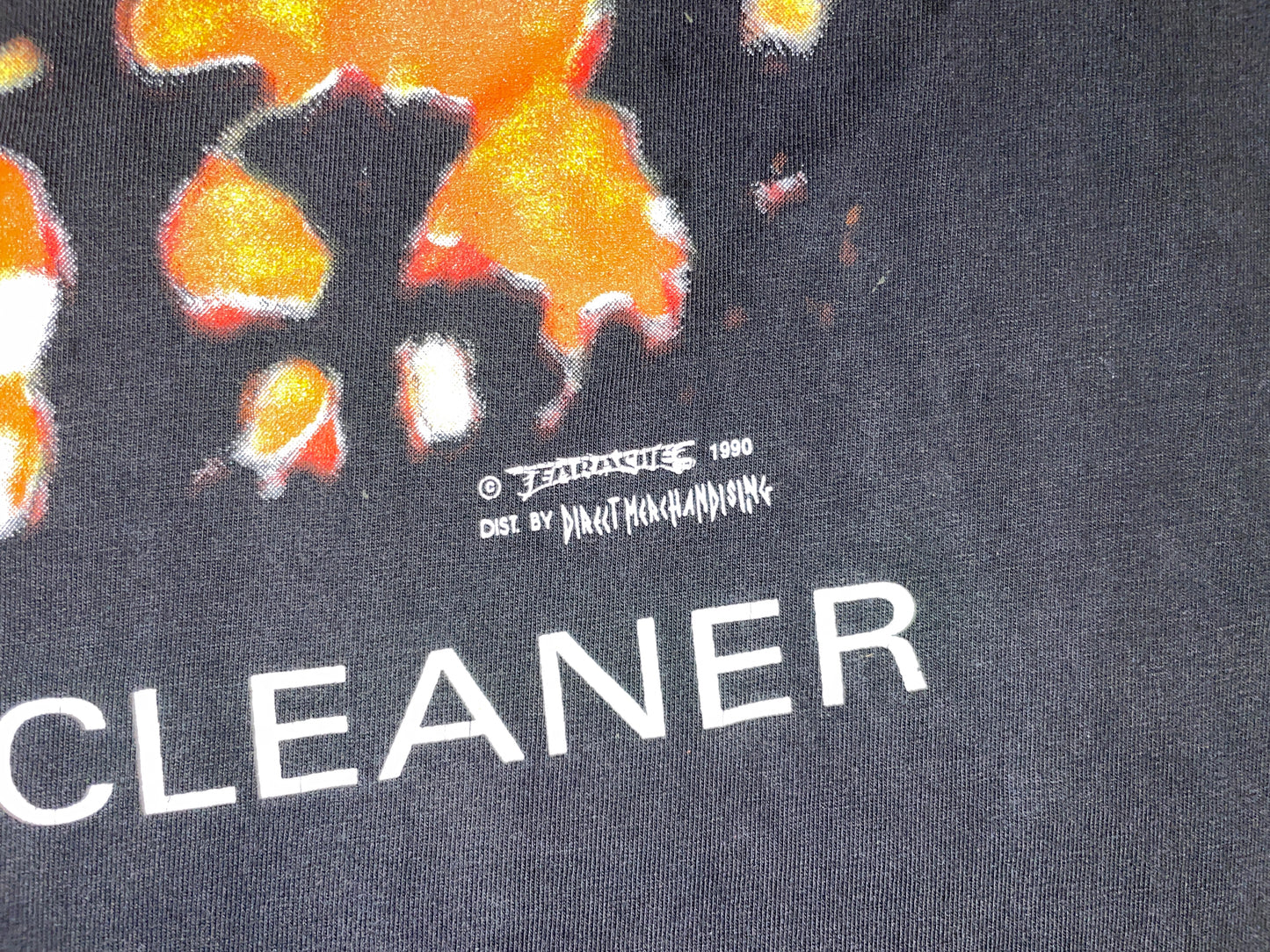 Vintage 1990 Godflesh Streetcleaner T-Shirt