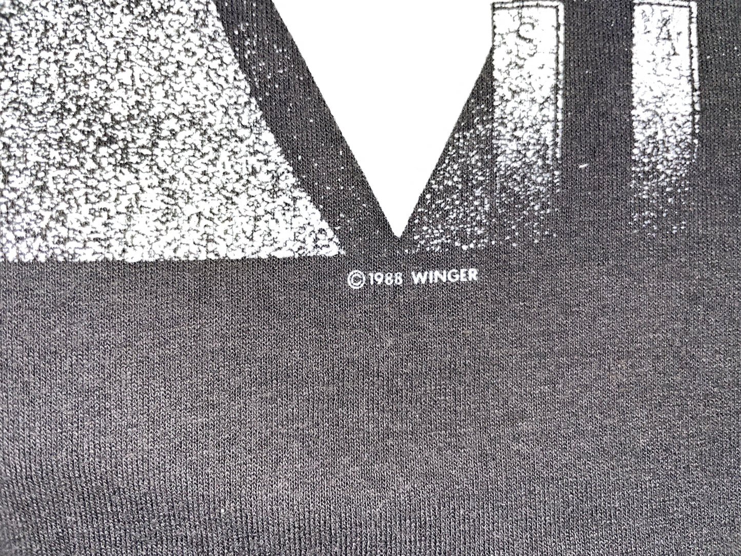 Vintage 1988 Winger Too Tuff To Tame Tour T-Shirt