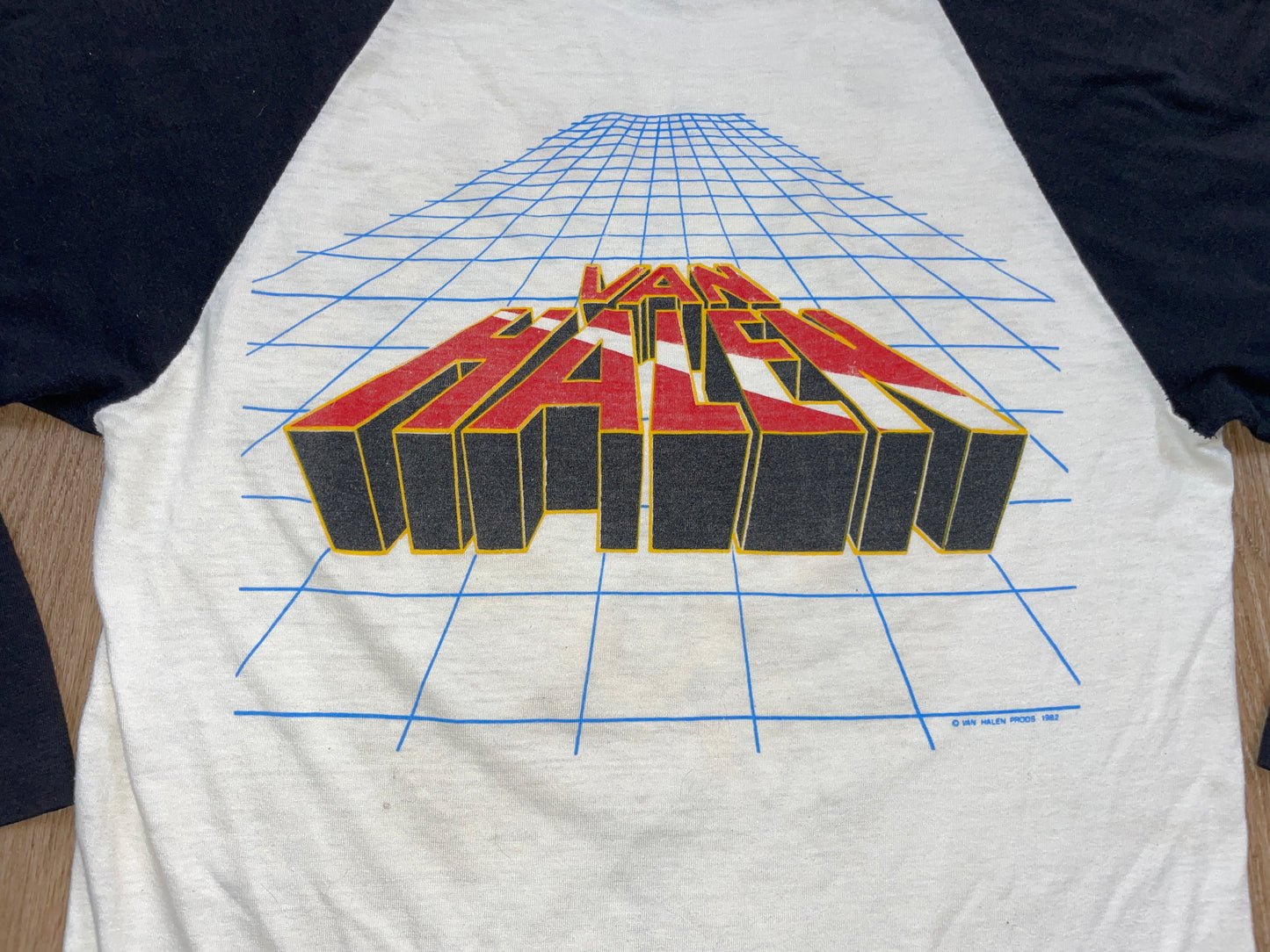Vintage 1982 Van Halen Live T-Shirt